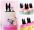 TC0163 You and Me Party Wedding Birthday Acrylic Cake Topper Cupcake Toppers Decor Set 11 pcs