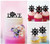 TC0177 Love Ship Wheel Party Wedding Birthday Acrylic Cake Topper Cupcake Toppers Decor Set 11 pcs