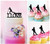 TC0185 I Love Rollerboard Boy Party Wedding Birthday Acrylic Cake Topper Cupcake Toppers Decor Set 11 pcs