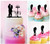 TC0193 Say Yes Marriage Proposal Romantic Party Wedding Birthday Acrylic Cake Topper Cupcake Toppers Decor Set 11 pcs