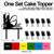 TC0211 Our Happiness Marry Party Wedding Birthday Acrylic Cake Topper Cupcake Toppers Decor Set 11 pcs TC0211 Our Happiness Marry Party Wedding Birthday Acrylic Cake Topper Cupcake Toppers Decor Set 11 pcs