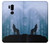S0935 Wolf Howling in Forest Case For LG G7 ThinQ