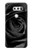 S1598 Black Rose Case For LG V30, LG V30 Plus, LG V30S ThinQ, LG V35, LG V35 ThinQ