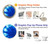 S1869 Tie Dye Blue Case For LG V30, LG V30 Plus, LG V30S ThinQ, LG V35, LG V35 ThinQ