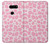 S2213 Pink Leopard Pattern Case For LG V30, LG V30 Plus, LG V30S ThinQ, LG V35, LG V35 ThinQ