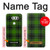 S2373 Tartan Green Pattern Case For LG V30, LG V30 Plus, LG V30S ThinQ, LG V35, LG V35 ThinQ