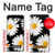 S2477 Daisy flower Case For LG V30, LG V30 Plus, LG V30S ThinQ, LG V35, LG V35 ThinQ