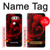 S2898 Red Rose Case For LG V30, LG V30 Plus, LG V30S ThinQ, LG V35, LG V35 ThinQ