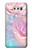 S3050 Vintage Pastel Flowers Case For LG V30, LG V30 Plus, LG V30S ThinQ, LG V35, LG V35 ThinQ