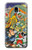 S0454 Japan Tattoo Case For Samsung Galaxy J3 (2018), J3 Star, J3 V 3rd Gen, J3 Orbit, J3 Achieve, Express Prime 3, Amp Prime 3