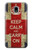 S0674 Keep Calm and Carry On Case For Samsung Galaxy J3 (2018), J3 Star, J3 V 3rd Gen, J3 Orbit, J3 Achieve, Express Prime 3, Amp Prime 3