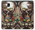 S0753 Skull Wing Rose Punk Case For Samsung Galaxy J3 (2018), J3 Star, J3 V 3rd Gen, J3 Orbit, J3 Achieve, Express Prime 3, Amp Prime 3