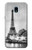 S2350 Old Paris Eiffel Tower Case For Samsung Galaxy J3 (2018), J3 Star, J3 V 3rd Gen, J3 Orbit, J3 Achieve, Express Prime 3, Amp Prime 3