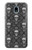 S2371 Skull Vintage Monochrome Pattern Case For Samsung Galaxy J3 (2018), J3 Star, J3 V 3rd Gen, J3 Orbit, J3 Achieve, Express Prime 3, Amp Prime 3