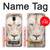 S2399 White Lion Face Case For Samsung Galaxy J3 (2018), J3 Star, J3 V 3rd Gen, J3 Orbit, J3 Achieve, Express Prime 3, Amp Prime 3