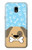 S2669 Cute Dog Paws Bones Cartoon Case For Samsung Galaxy J3 (2018), J3 Star, J3 V 3rd Gen, J3 Orbit, J3 Achieve, Express Prime 3, Amp Prime 3