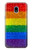 S2683 Rainbow LGBT Pride Flag Case For Samsung Galaxy J3 (2018), J3 Star, J3 V 3rd Gen, J3 Orbit, J3 Achieve, Express Prime 3, Amp Prime 3