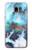 S2724 White Dragon Pool Lui Haisu Case For Samsung Galaxy J3 (2018), J3 Star, J3 V 3rd Gen, J3 Orbit, J3 Achieve, Express Prime 3, Amp Prime 3