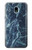 S2799 Light Blue Marble Stone Graphic Printed Case For Samsung Galaxy J3 (2018), J3 Star, J3 V 3rd Gen, J3 Orbit, J3 Achieve, Express Prime 3, Amp Prime 3