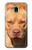 S2903 American Pitbull Dog Case For Samsung Galaxy J3 (2018), J3 Star, J3 V 3rd Gen, J3 Orbit, J3 Achieve, Express Prime 3, Amp Prime 3