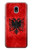 S2982 Albania Football Soccer Euro 2016 Case For Samsung Galaxy J3 (2018), J3 Star, J3 V 3rd Gen, J3 Orbit, J3 Achieve, Express Prime 3, Amp Prime 3