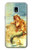 S3184 Little Mermaid Painting Case For Samsung Galaxy J3 (2018), J3 Star, J3 V 3rd Gen, J3 Orbit, J3 Achieve, Express Prime 3, Amp Prime 3