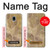 S3240 Yellow Marble Stone Case For Samsung Galaxy J3 (2018), J3 Star, J3 V 3rd Gen, J3 Orbit, J3 Achieve, Express Prime 3, Amp Prime 3