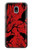 S3325 Crow Black Blood Tree Case For Samsung Galaxy J3 (2018), J3 Star, J3 V 3rd Gen, J3 Orbit, J3 Achieve, Express Prime 3, Amp Prime 3