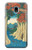 S3348 Utagawa Hiroshige The Monkey Bridge Case For Samsung Galaxy J3 (2018), J3 Star, J3 V 3rd Gen, J3 Orbit, J3 Achieve, Express Prime 3, Amp Prime 3