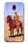 S0772 Cowboy Western Case For Samsung Galaxy J7 (2018), J7 Aero, J7 Top, J7 Aura, J7 Crown, J7 Refine, J7 Eon, J7 V 2nd Gen, J7 Star