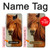 S1595 Beautiful Brown Horse Case For Samsung Galaxy J7 (2018), J7 Aero, J7 Top, J7 Aura, J7 Crown, J7 Refine, J7 Eon, J7 V 2nd Gen, J7 Star