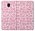 S2213 Pink Leopard Pattern Case For Samsung Galaxy J7 (2018), J7 Aero, J7 Top, J7 Aura, J7 Crown, J7 Refine, J7 Eon, J7 V 2nd Gen, J7 Star