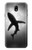 S2367 Shark Monochrome Case For Samsung Galaxy J7 (2018), J7 Aero, J7 Top, J7 Aura, J7 Crown, J7 Refine, J7 Eon, J7 V 2nd Gen, J7 Star