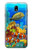 S2568 Sea Seabed Fish Corals Underwater Ocean Case For Samsung Galaxy J7 (2018), J7 Aero, J7 Top, J7 Aura, J7 Crown, J7 Refine, J7 Eon, J7 V 2nd Gen, J7 Star