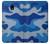 S2958 Army Blue Camo Camouflage Case For Samsung Galaxy J7 (2018), J7 Aero, J7 Top, J7 Aura, J7 Crown, J7 Refine, J7 Eon, J7 V 2nd Gen, J7 Star