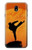 S3024 Kung Fu Karate Fighter Case For Samsung Galaxy J7 (2018), J7 Aero, J7 Top, J7 Aura, J7 Crown, J7 Refine, J7 Eon, J7 V 2nd Gen, J7 Star