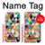 S3049 Triangles Vibrant Colors Case For Samsung Galaxy J7 (2018), J7 Aero, J7 Top, J7 Aura, J7 Crown, J7 Refine, J7 Eon, J7 V 2nd Gen, J7 Star