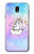 S3256 Cute Unicorn Cartoon Case For Samsung Galaxy J7 (2018), J7 Aero, J7 Top, J7 Aura, J7 Crown, J7 Refine, J7 Eon, J7 V 2nd Gen, J7 Star