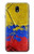 S3306 Colombia Flag Vintage Football Graphic Case For Samsung Galaxy J7 (2018), J7 Aero, J7 Top, J7 Aura, J7 Crown, J7 Refine, J7 Eon, J7 V 2nd Gen, J7 Star