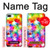 S3292 Colourful Disco Star Case For iPhone 7 Plus, iPhone 8 Plus