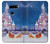 S3282 Santa Xmas Castle Case For LG V30, LG V30 Plus, LG V30S ThinQ, LG V35, LG V35 ThinQ