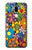 S3281 Colorful Hippie Flowers Pattern Case For LG G7 ThinQ