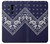 S3357 Navy Blue Bandana Pattern Case For LG G7 ThinQ