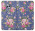 S3265 Vintage Flower Pattern Case For Motorola Moto X4