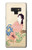 S0889 Japan Art Kimono Case For Note 9 Samsung Galaxy Note9
