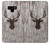 S2505 Reindeer Head Old Wood Texture Graphic Case For Note 9 Samsung Galaxy Note9