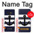 S2758 Anchor Navy Case For Note 9 Samsung Galaxy Note9
