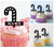 TA0829 Cane Candy Silhouette Party Wedding Birthday Acrylic Cupcake Toppers Decor 10 pcs