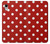 S2951 Red Polka Dots Case For iPhone XR