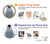 S1075 Penguin Ice Case For iPhone X, iPhone XS
